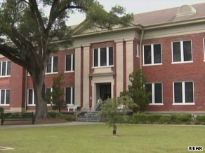 Pace High School enacted a decree in January banning officials from promoting religion at school events.