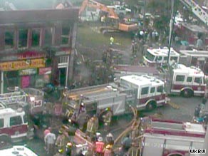 buffalo firefighters york killed fire 2009 cnn mourns loss blaze investigation cause morning monday under two