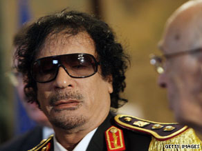 Gadhafi may be staying in a tent on the front lawn of a New Jersey house owned by the Libyan Mission.
