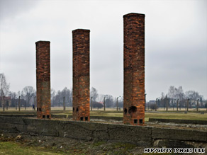 The former Birkenau death camp in Poland. It is widely accepted that about 5.7 million Jews died in the Holocaust.