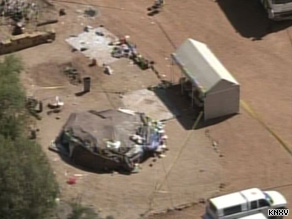 Two people died and were 19 injured after spending up to two hours inside this "sweatbox" at an Arizona resort.