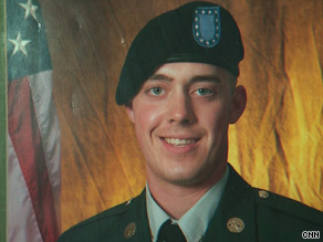 Spc. Stephan Mace was killed along with seven other soldiers in fierce fighting on October 3.
