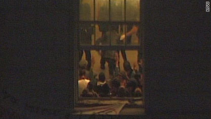 Students hold buildings in protest 