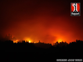 Drop in humidity, high temperatures could hamper efforts to contain the Lockheed Fire in Santa Cruz County.