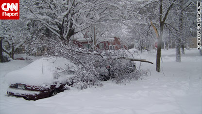 Winter storm crashes across U.S.