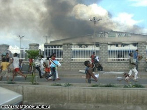 At least 48 people were killed during the riots that broke out in Madagascar.