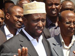 President Sheikh Sharif Sheikh Ahmed  says sharia law in Somalia will not be strict.