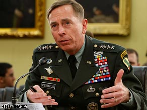 Gen. David Petraeus addresses the piracy issue during an appearance before a congressional subcommittee Friday.