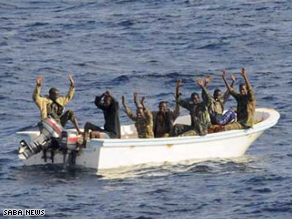 11 pirates are arrested by Yemeni security forces in an operation last month.