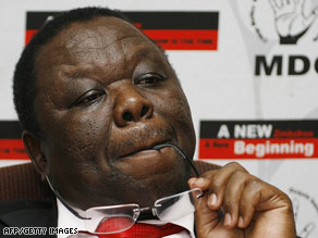 Prime Minister Morgan Tsvangirai has requested financial help from governments and international institutions.