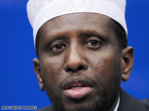 Sheikh Sharif Sheikh Ahmed was recently appointed Somalia's transitional president.