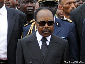 Former Gabon President Omar Bongo