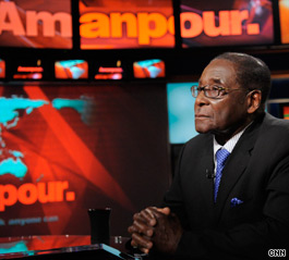 Mugabe denies blame for Zimbabwe's woes