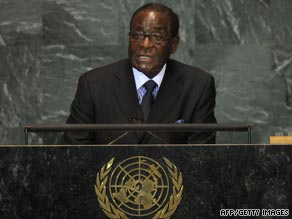 Robert Mugabe told CNN Thursday that sanctions against his country are "unjustifiable."