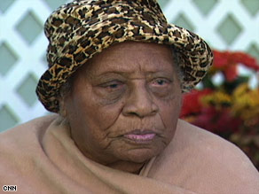 Gertrude Baines told CNN two years ago that she has taken good care of herself, "the way (God) wanted me to."