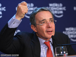 Colombian President Alvaro Uribe vowed the government would protect the Awa Indians from FARC.