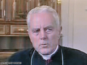Bishop Richard Williamson had denied the existence of the Holocaust, saying there were no gas chambers.