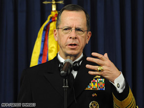 Adm. Michael Mullen says the tactics used to fight terrorism may help in Mexico's drug battle.
