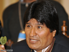 Bolivia expels U.S. diplomat