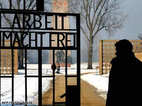 The Sachsenhausen concentration camp just north of Berlin where the U.S. says Krumpf worked as an SS guard.