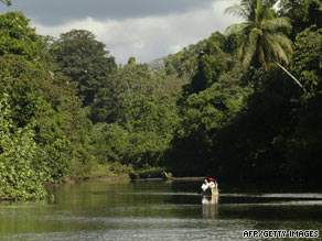 Costa Rica is known for its lush rain forests and pristine beaches.