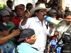 Jose Manuel Zelaya says he will keep fighting to return to power.