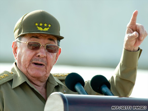 Raul Castro warns his critics there will not be any upcoming change in Cuba's political philosophy.
