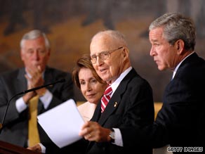 Norman Borlaug received a Congressional Gold Medal from then President George W. Bush on July 17, 2007.