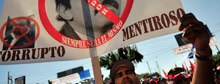 Thousands protest in Nicaragua 