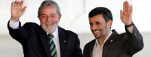 Ahmadinejad visits Brazil