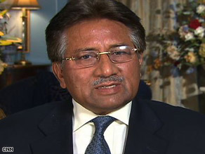 Former Pakistan President Pervez Musharraf says anti-American sentiment in Pakistan is high.