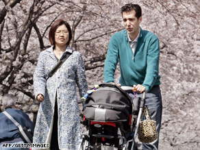 Japan's birth rate of 1.34 is below the level needed to maintain the country's population.