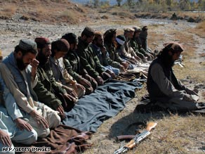 Pakistani Taliban militants offer prayers in Mamouzai area of 
Orakzai Agency in November.