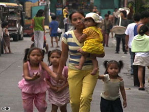 Sheila Villanueva, a 25-year-old maid with five children, said she would not use contraceptives.