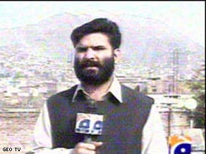 Mosa Khankhel was reporting for GEO TV when he was killed.