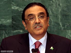 President Asif Ali Zardari