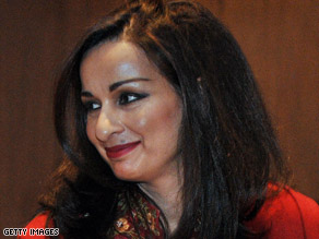 Pakistan's Information Minister Sherry Rehman resigned Saturday to protest media restrictions.