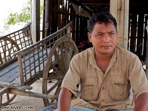 Norng Champhal was just 8 or 9 when he was taken to Tuol Sleng prison. He is one of the few survivors. 