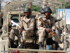 Pakistan has deployed paramilitary troops to a district taken over by the Taliban.