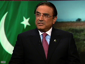 Pakistani President Asif Ali Zardari insists his country's nuclear arsenal is "definitely safe" from militants.