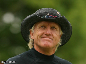 Plenty of bite: Norman is one of golf's most successful and recognizable stars.