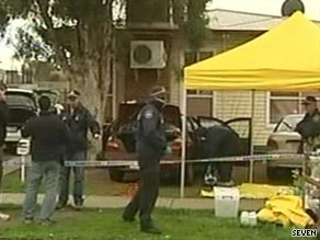 Some 400 federal police officers took part in the pre-dawn raids in Melbourne.