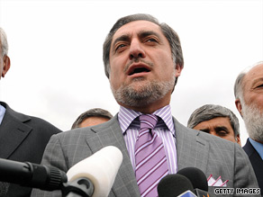 Five of Dr Abdullah Abdullah's campaign workers were kidnapped and later released.