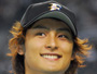 Yu Darvish pitches�in 