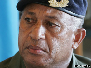 Commodore Frank Bainimarama seized power in Fiji in a 2006 coup.