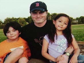 A Tennessee court awarded Christopher Savoie custody of his son, Isaac, and daughter, Rebecca.