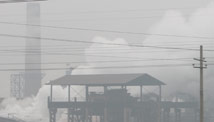 Choking in China's polluted city