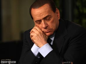 In 2008 Berlusconi claimed right-wing female politicians were better looking than their left-wing counterparts.
