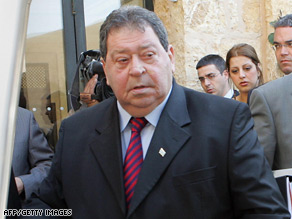 The case names former Israeli Defense Minister Benjamin Ben-Eliezer and six other Israelis.