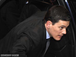 David Miliband called the suspension of the British Council's work in Iran "a matter of great regret."